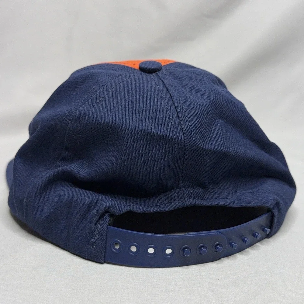 Boy Scouts Of America Youth S/M Tiger Twill Navy Adjustable Snapback Hat Cap